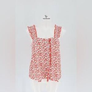 Topshop floral tank